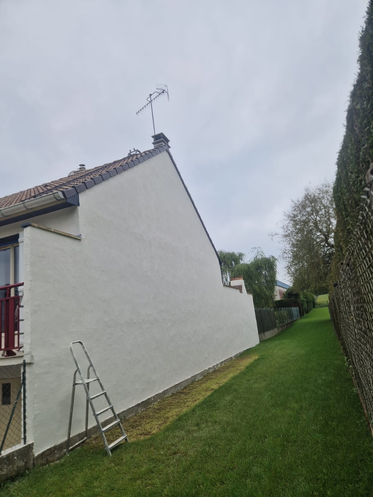 Chantier Ravalement facade en Eure-et-Loir (28) photo 3